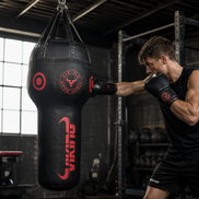 Viking Angle Leather Upper Cut Punching bag