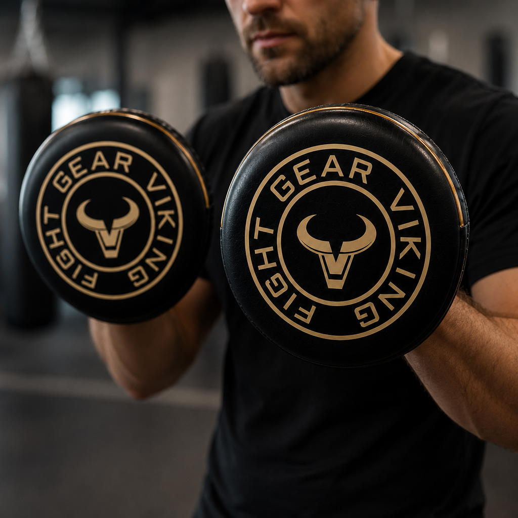 Viking Rage Leather Focus Mitts