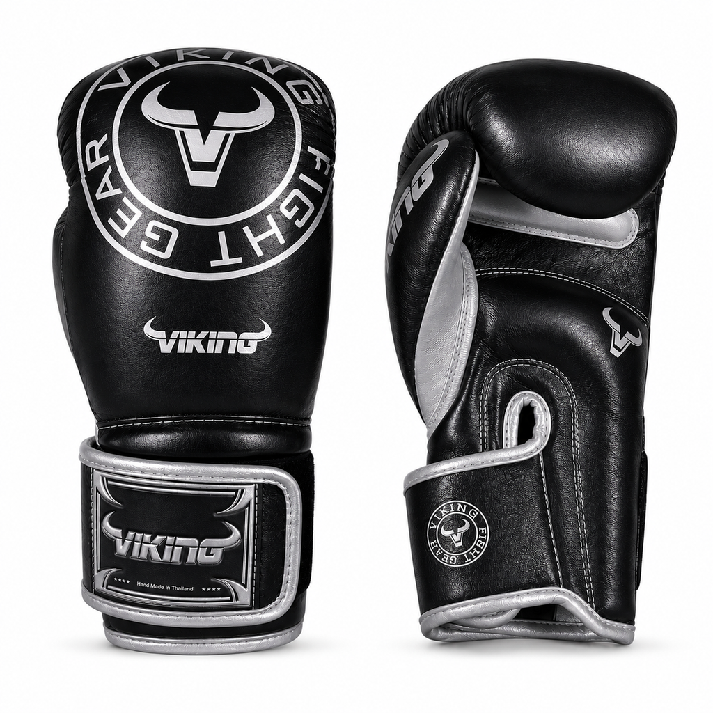 Viking Rage Leather Boxing Gloves