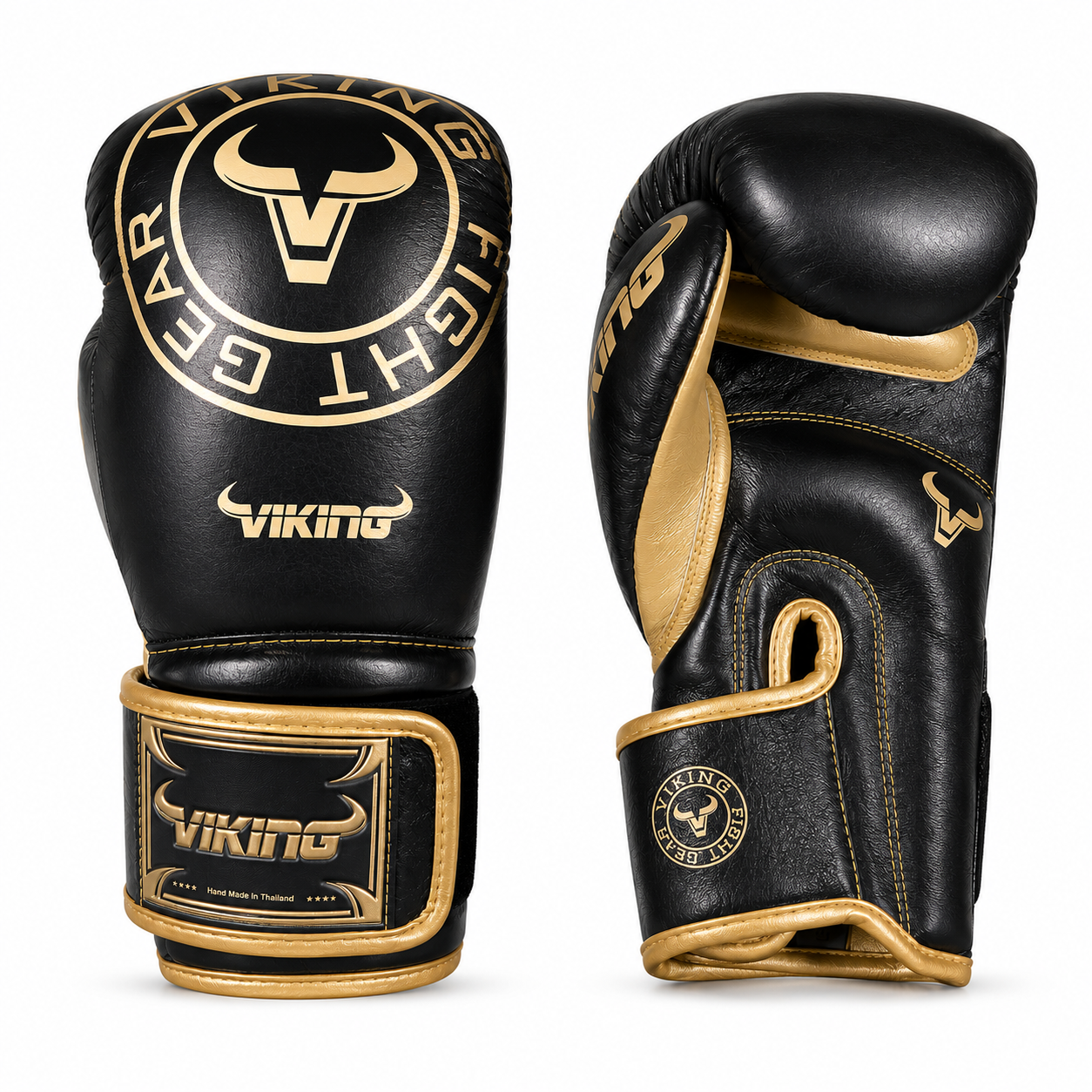 Viking Rage Leather Boxing Gloves