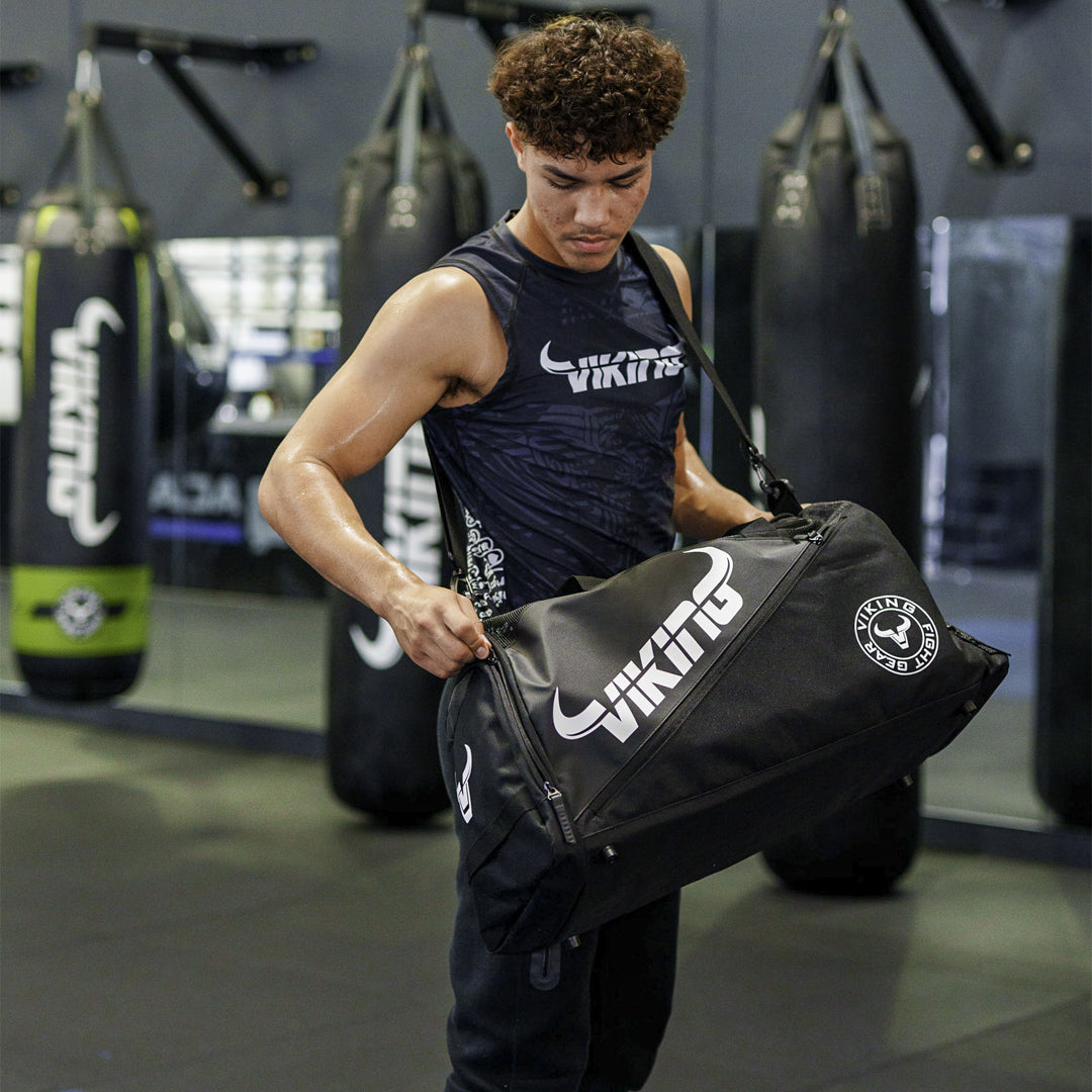 Viking Eternal Duffle Bag - Black/White