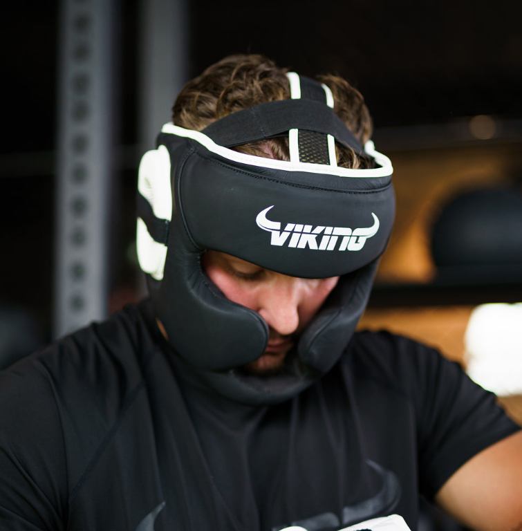Viking Immortal Matte Leather Head Gear