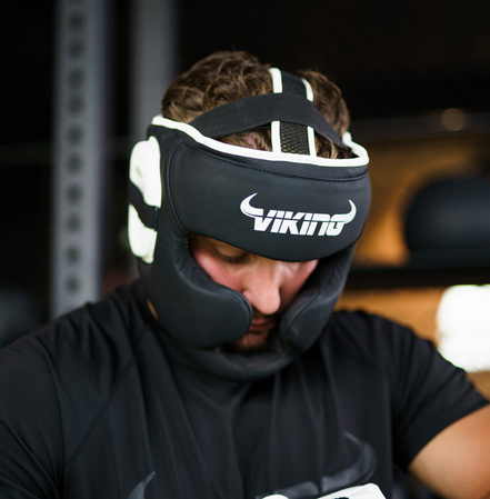 Viking Immortal Matte Leather Head Gear