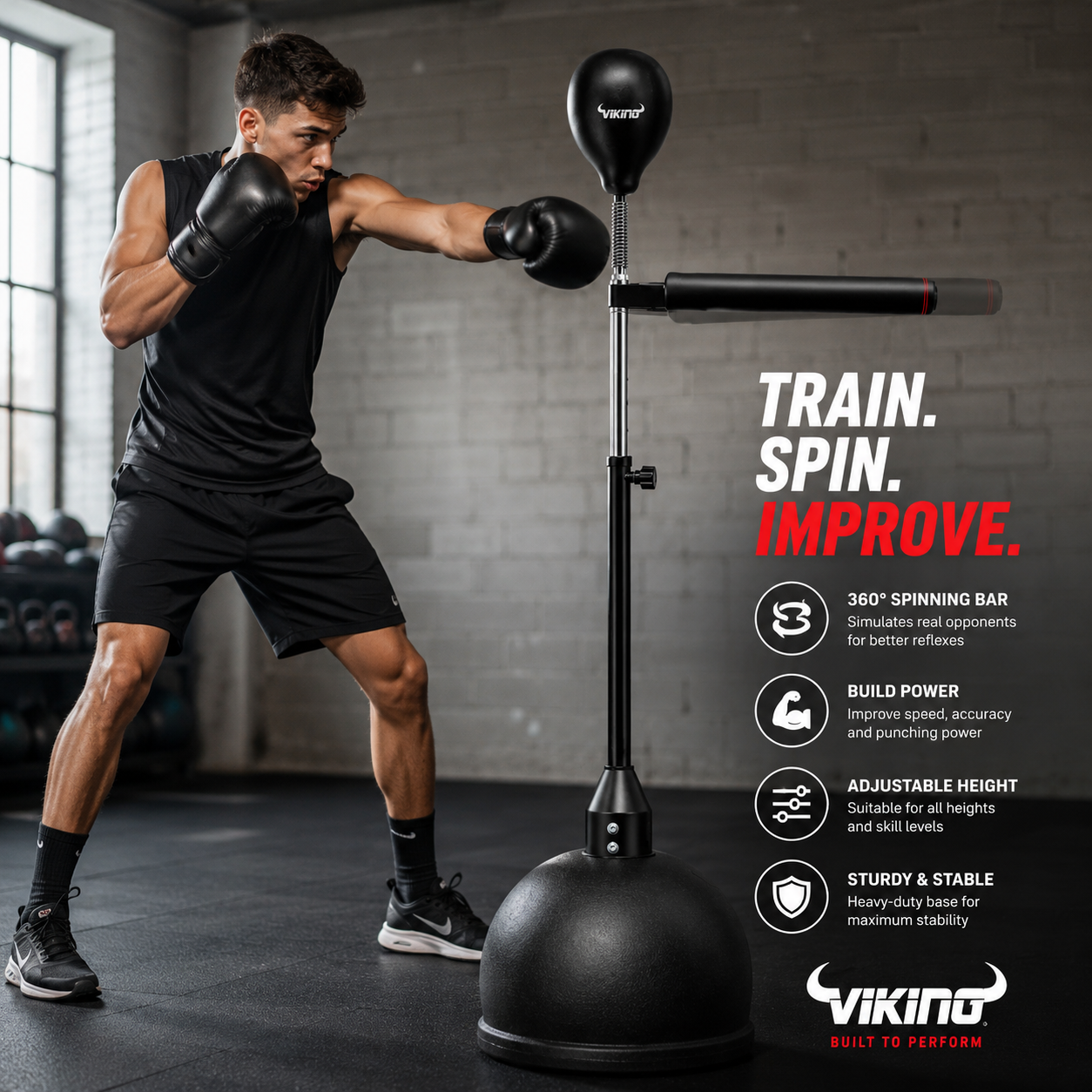 Viking Spinning Bar Boxing Trainer
