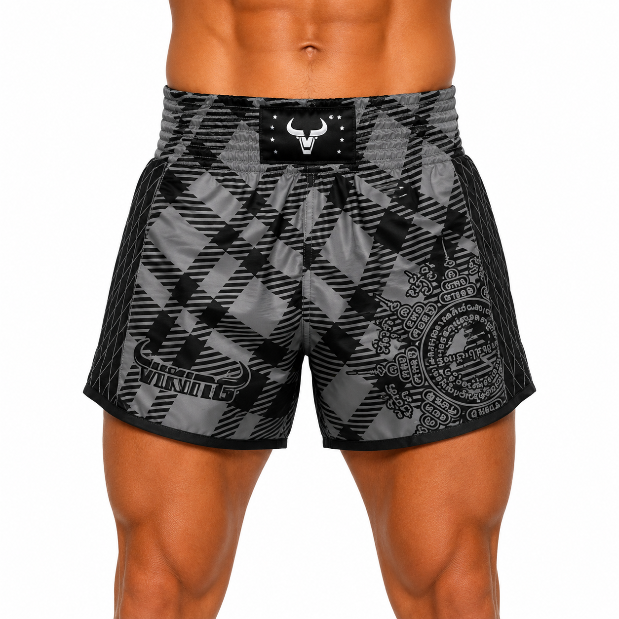 Viking Stripe Muay Thai Shorts