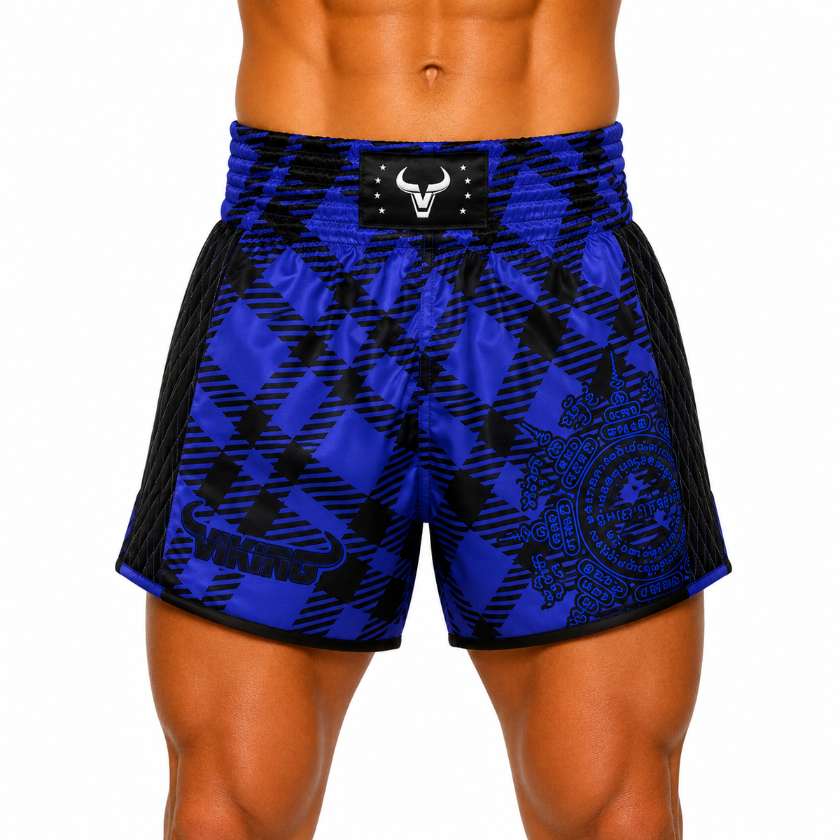 Viking Stripe Muay Thai Shorts