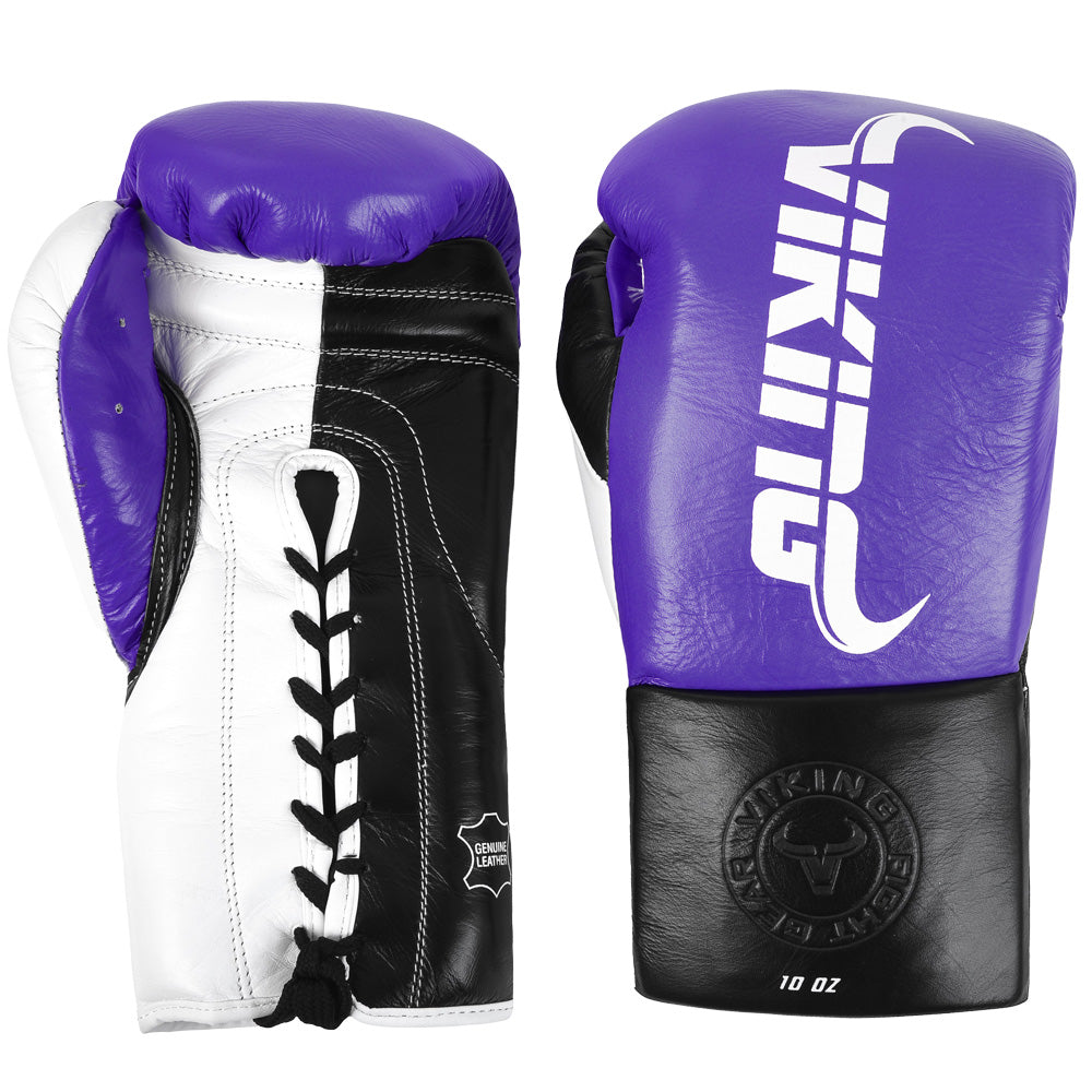 Viking Spartacus Pro Fight Gloves - Lace Up