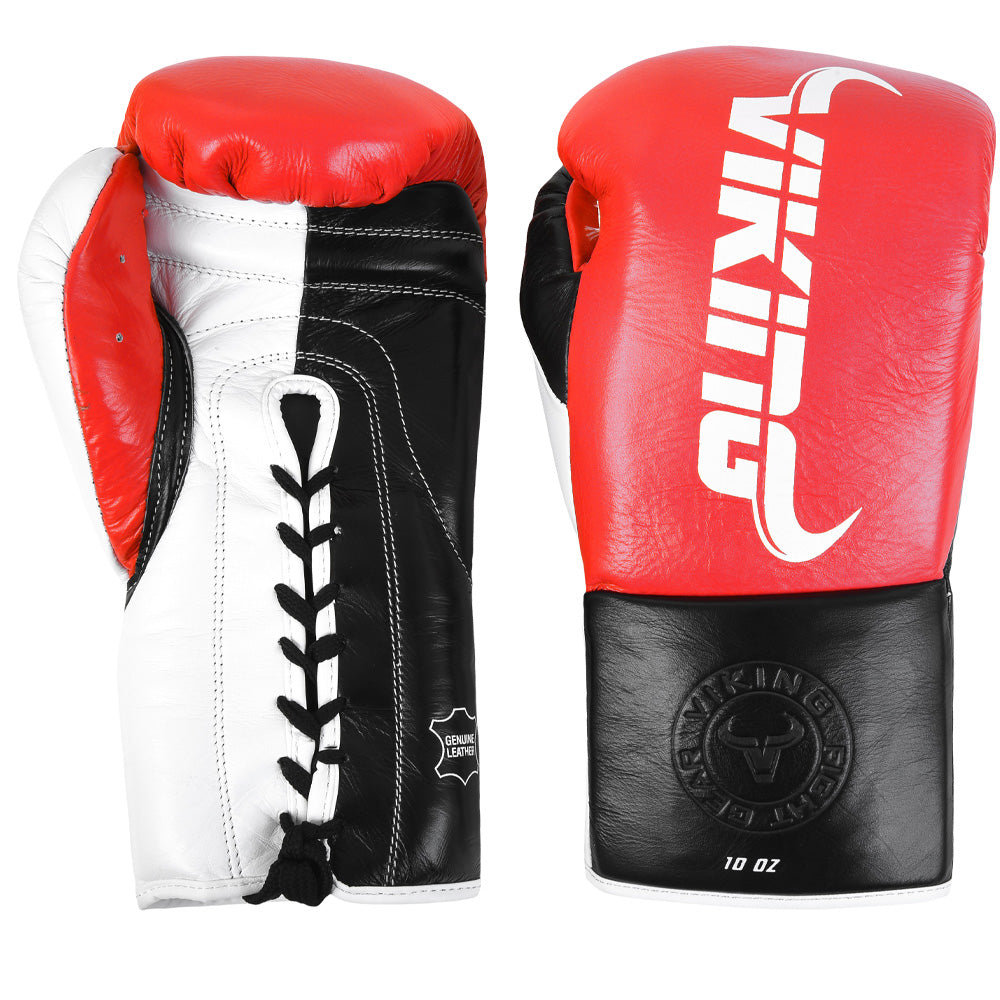 Viking Spartacus Pro Fight Gloves - Lace Up