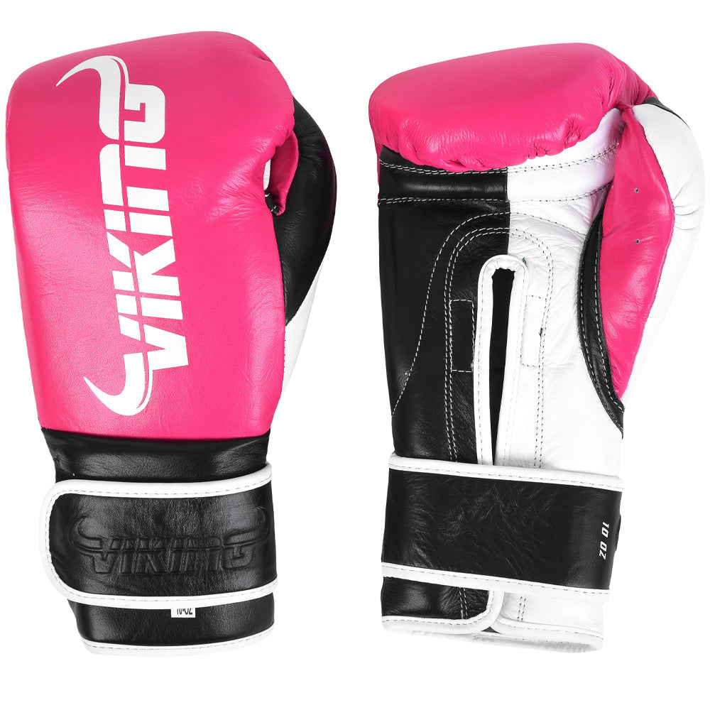 Viking Spartacus Pro Fight Gloves Pink/Black/White