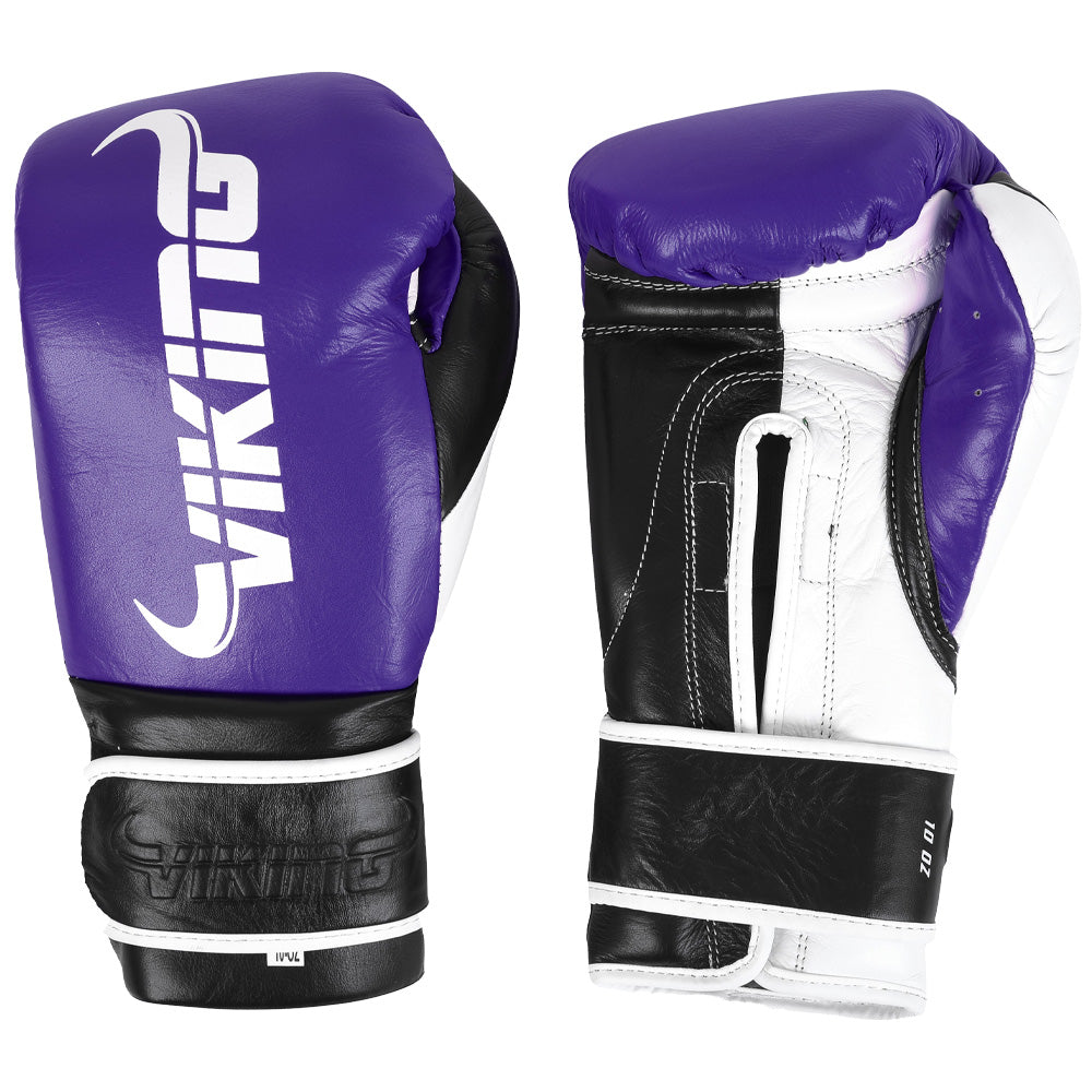 Viking Spartacus Pro Fight Gloves Purple/Black/White