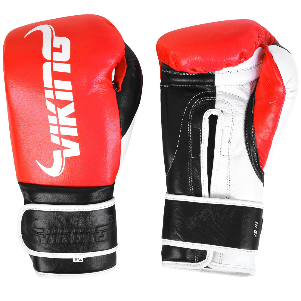 Viking Spartacus Pro Fight Gloves Red/Black/White