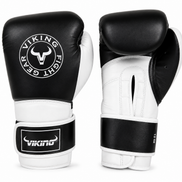 Viking Savage Leather Wrist Locking Boxing gloves