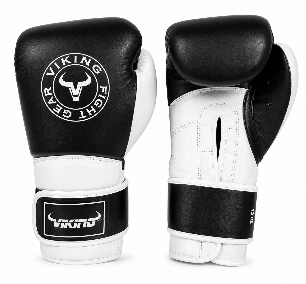 Viking Savage Leather Wrist Locking Boxing gloves