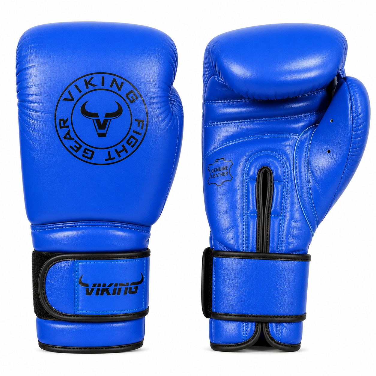 Viking Savage Leather Wrist Locking Boxing gloves