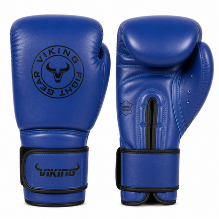 Viking Savage Leather Wrist Locking Boxing gloves