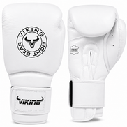 Viking Savage Leather Wrist Locking Boxing gloves
