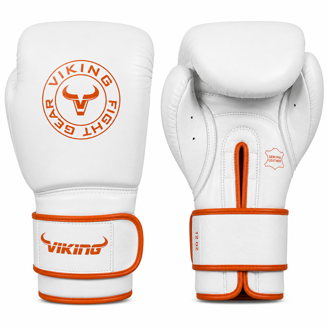 Viking Savage Leather Wrist Locking Boxing gloves