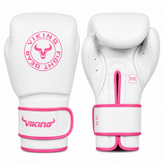 Viking Savage Leather Wrist Locking Boxing gloves