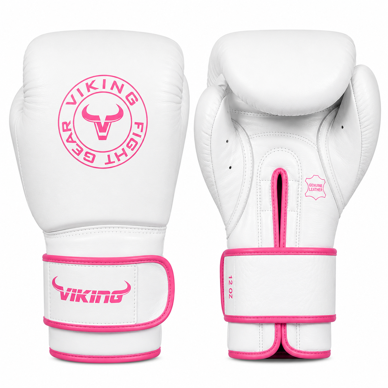 Viking Savage Leather Wrist Locking Boxing gloves