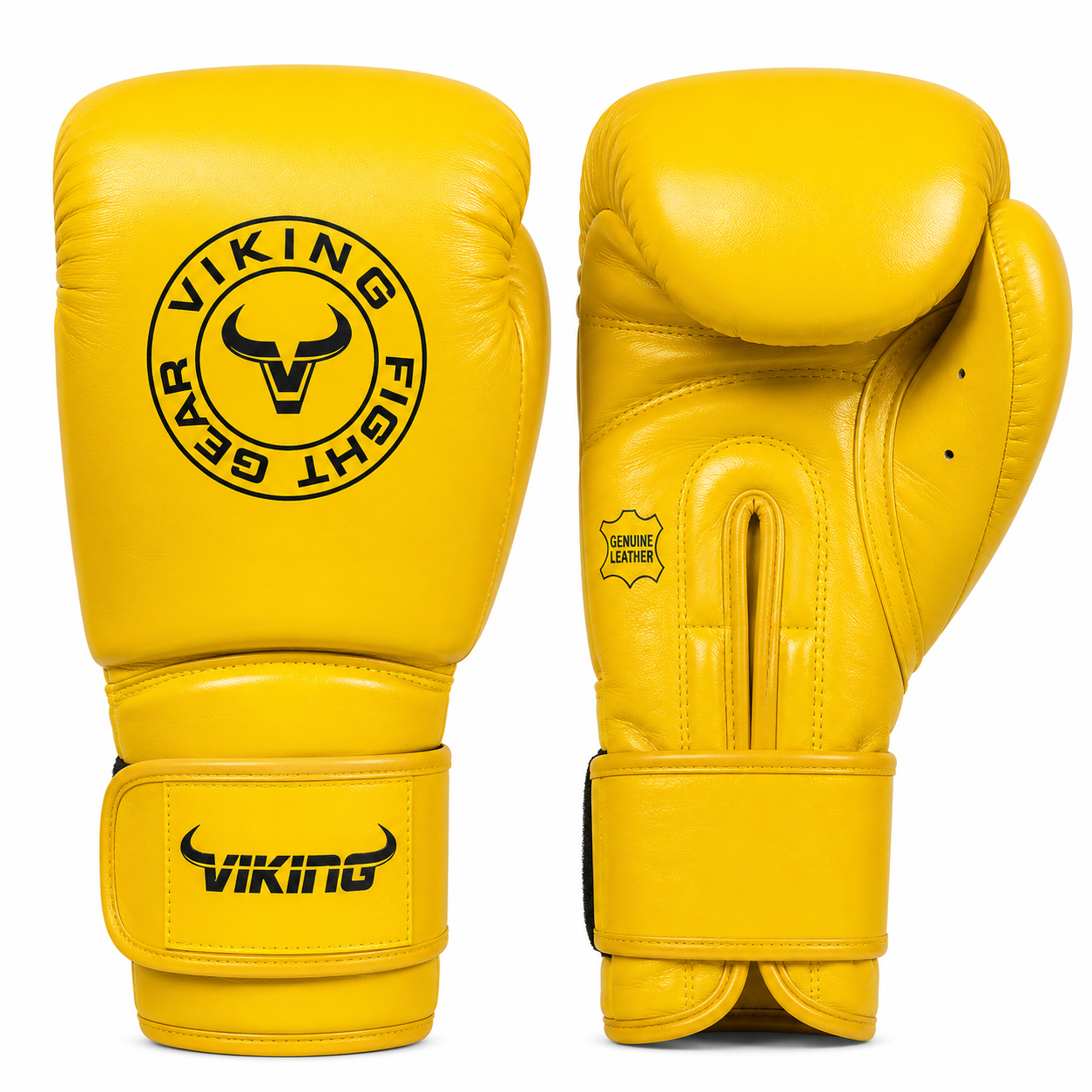 Viking Savage Leather Wrist Locking Boxing gloves