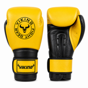 Viking Savage Leather Wrist Locking Boxing gloves