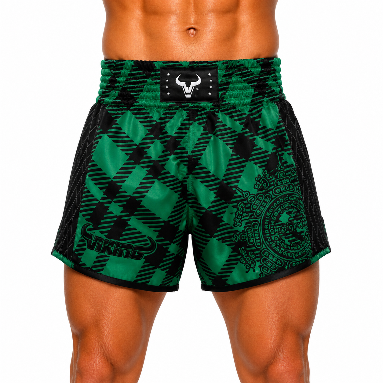 Viking Stripe Muay Thai Shorts