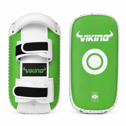 Viking Diablo Curved Pro Leather  Thai Pads (Heavy Duty)